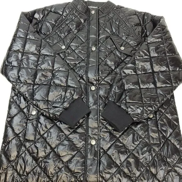 Free People Movement Forest Vibes Midi Puffer Quilted PrimaLoft Coat